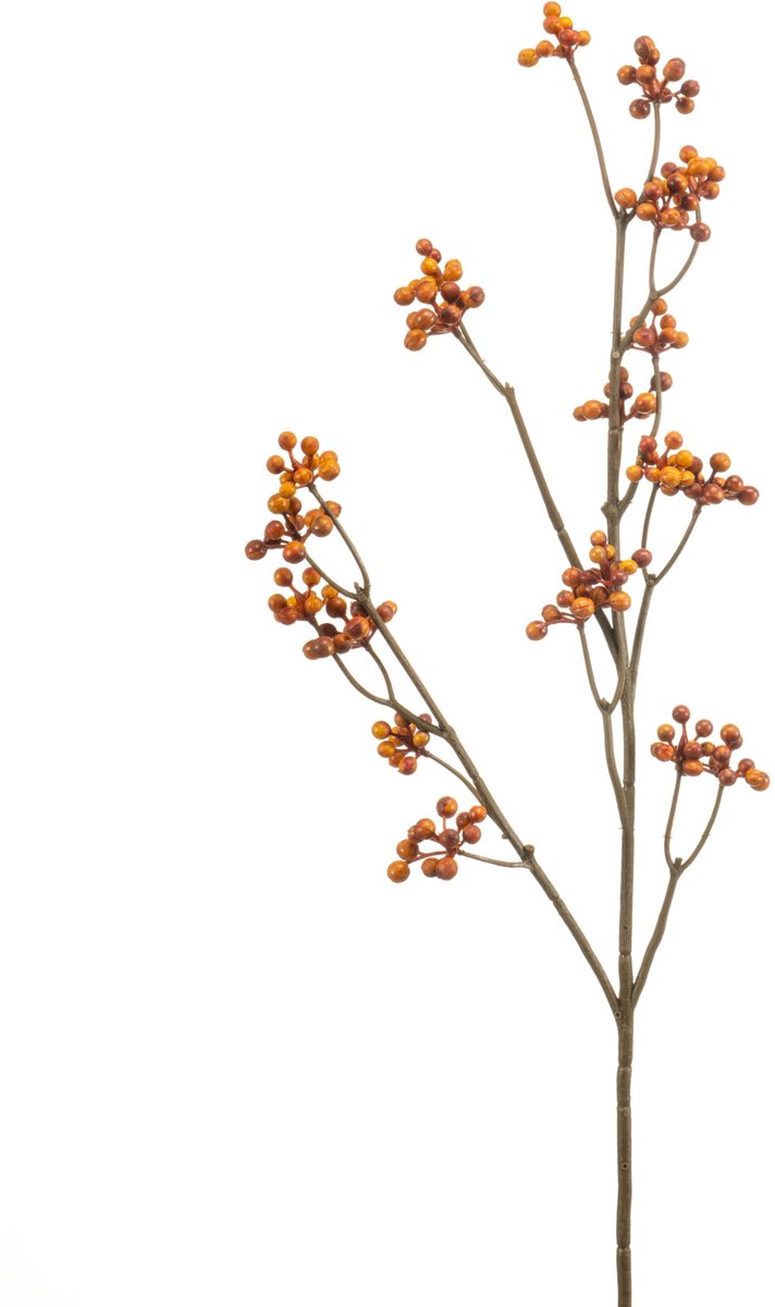 Kunsttak Berry met Besjes - Decoratief & Sfeervol - Groen Accenten