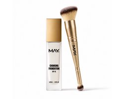 May Cosmetics - Changing Foundation + Brush
