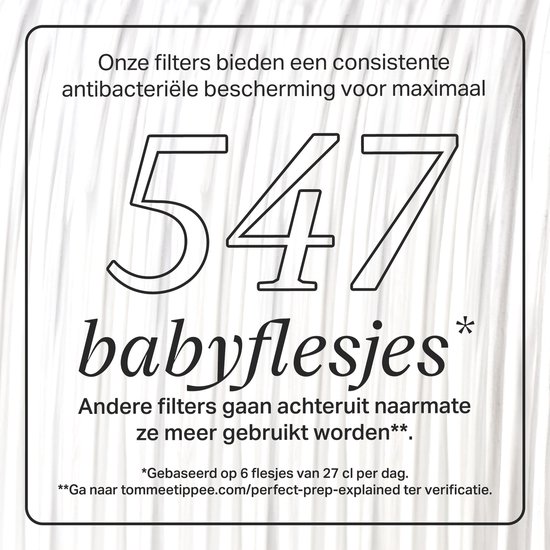 Tommee Tippee Perfect Prep - vervangfilter voor originele en dag en nacht zuigflessenmaker - verpakt per stuk van Tommee Tippee — afbeelding 3