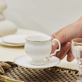 Karaca Malta Koffiekopjes Set – 6 Personen – 100 ml – Luxe Turkse Koffiekopjes