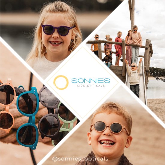 Sonnies - Kinder Zonnebril Roma Duo Rose Rosa - Leeftijd 1 jaar - 2 jaar - 3 jaar - gepolariseerde glazen met UV400 bescherming - lichtgewicht frame - buigzaam flexibel - jongens en meisjes - kinderzonnebril - Zonnebril Kind - kleur rood roze van Merkloos — afbeelding 4