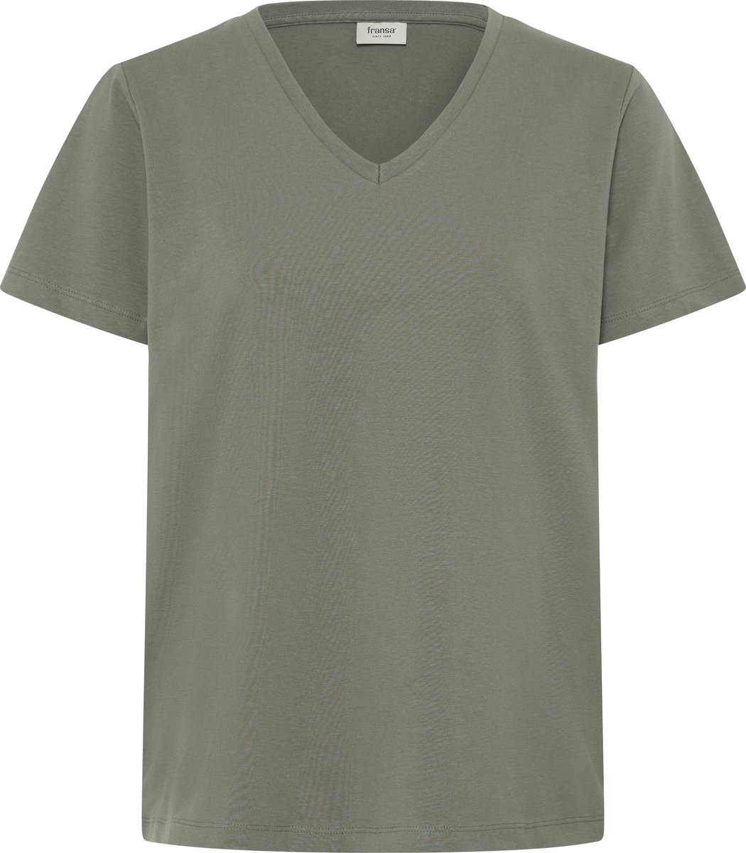 fransa - FRZASHOULDER VTEE 1 - Dames - T-shirts