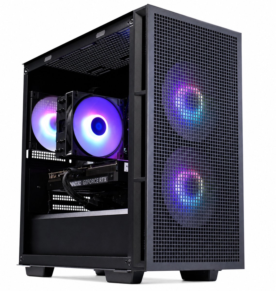 GamingLand G211-W11 Gaming PC - Ryzen 7 5700X - 32GB - 1TB SSD nvme - Nvidia RTX 3050 - Windows 11 pro
