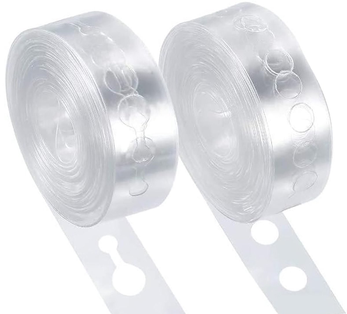 TOVBMUP Ballon slinger strips - Ballon slinger lint set - Ballon slinger - Ballon lint strips - Ballon decoratie strips - 2 rollen - 5 meter