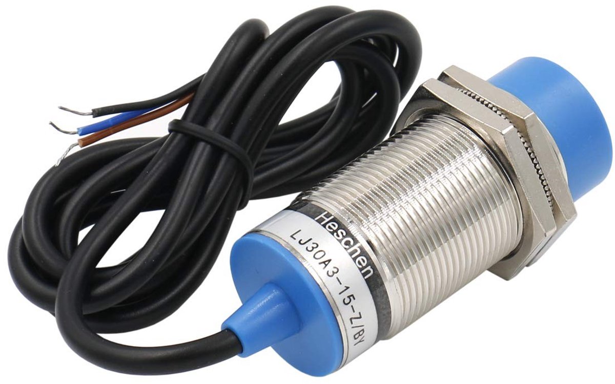 Livia home - Inductieve naaischakelaar - Sensor met LED - Geel - 15 mm - Betrouwbare werking - Geschikt voor PLC-systemen