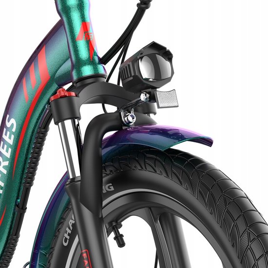 Fafrees F20+ Pro Opvouwbare Elektrische Fiets - 36V 25Ah Accu, 120km Bereik, 7-Speed Shimano, 20"x3.0" Banden - Blauw van FAFREES — afbeelding 2