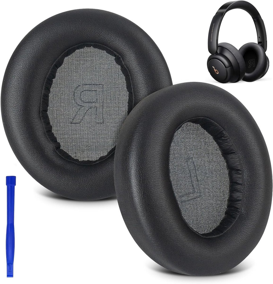 Comfortabele Vervangende Oorkussens van Geheugenfoam en Kunstleer voor Soundcore Q30/Q35 - Ideaal voor Lange Luisterervaringen