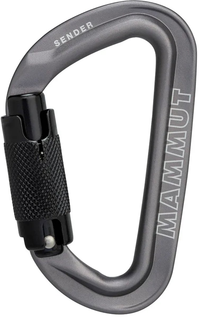 Mammut Sender Twistlock Karabijnhaak Grijs