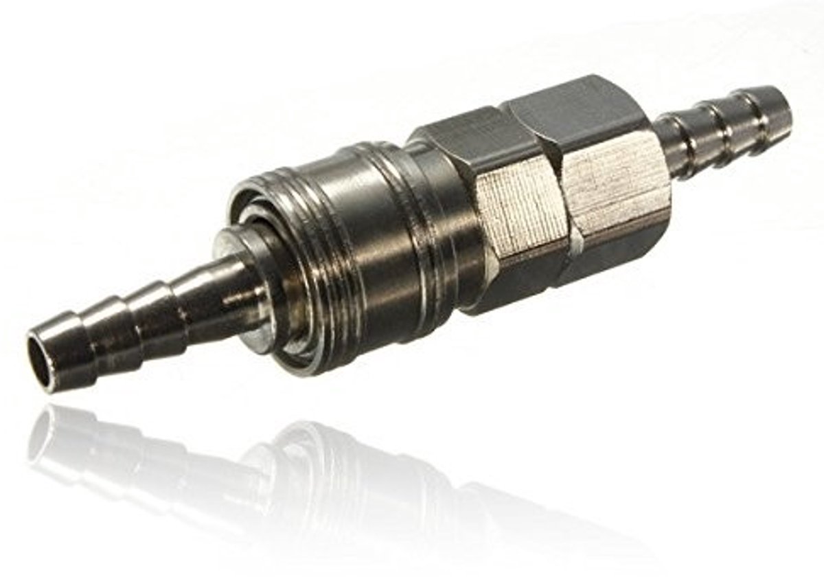 Livia home - Quick Release Gas Hose Nozzle - 8 mm Connector - Veilig en eenvoudig in gebruik - Koper - Geschikt voor motorhomes en caravans - Ideaal v