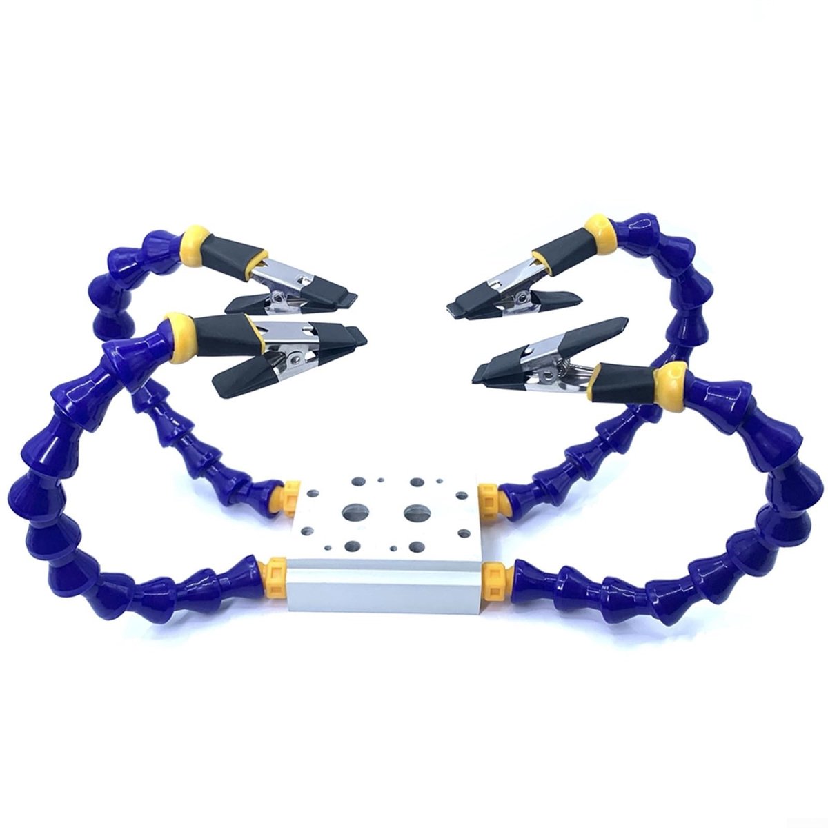Livia home - Flexibele Helpende Handen - Derde Hand Soldeerhulp - Ideaal voor Hobbyisten - Klem met Flexibele Armen - Perfect voor Lassen - Handig...