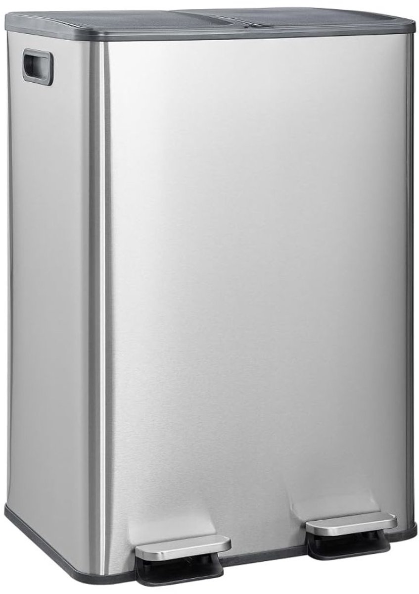 MKSS® Prullenbak 60L - Afvalbak 60L - Pedaalemmer