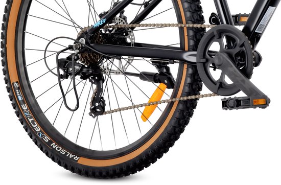 VERDANT SHRED Mountainbike 27.5", MTB-fiets voor dames en heren, fiets 27.5 inch - aluminium frame, schijfremmen, 7 versnellingen - Zwart van Verdant — afbeelding 3