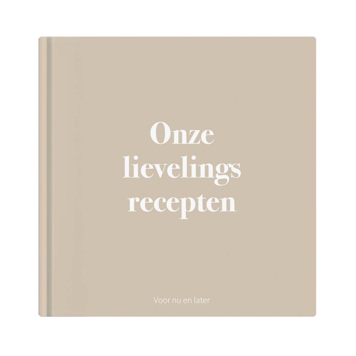 Writemoments Onze Lievelingsrecepten - Familie recepten Invulboek