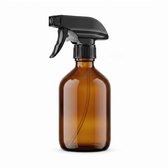 24DOTS Living Plantenspuit | 300 ml Bruin Amber Glas | Plantensproeier | Plantenspuit binnen | Waterverstuiver | Vernevelaar
