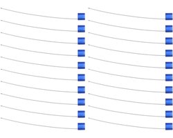 20 Stuks Veiligheidszegels - Genummerde Tamper Proof Tags voor Kabels, Metaal Draadzegels en Verzending