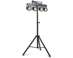 Feestverlichting op statief - BeamZ CLS NesoUV partybar - Discolampen - DMX en muziekmodus - RGBW-UV