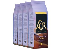 L'OR Espresso Destinations Scandinavia Koffiebonen - Intensiteit 7/12 - 4 x 450 gram