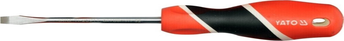 Yato Professional - Platte Schroevendraaier - 6 x 100 mm - S2 Staal - Magnetische Punt