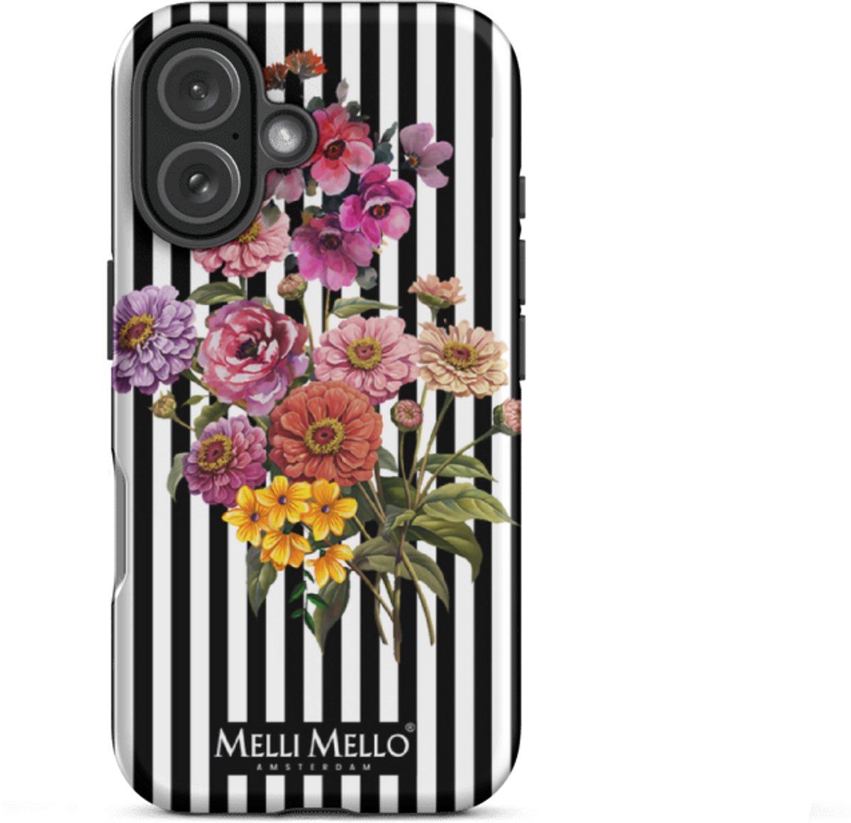 Melli Mello Telefoonhoesje Striped Grace (Tough Case) - Apple iPhone 16