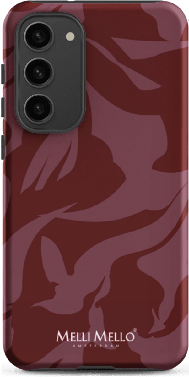 Melli Mello Telefoonhoesje Crimson Wave (Tough Case) - Samsung Galaxy S23 Plus