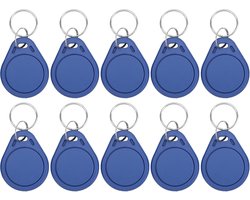 KARZO 10PCS 125KHz RFID Sleutelhanger ID Kaart Token Tag Herschrijfbaar voor Toegangscontrole Tijdregistratie Parkeerplaatsen