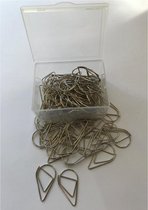 ProductGoods - Paperclips Druppel Zilverkleurig -2,5 cm - 50 stuks
