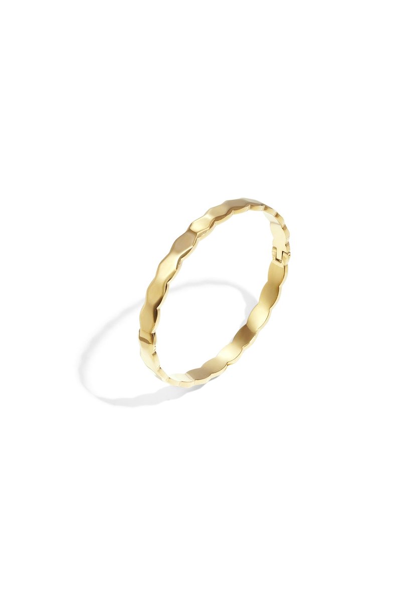 Bangle armband met onregelmatige vorm