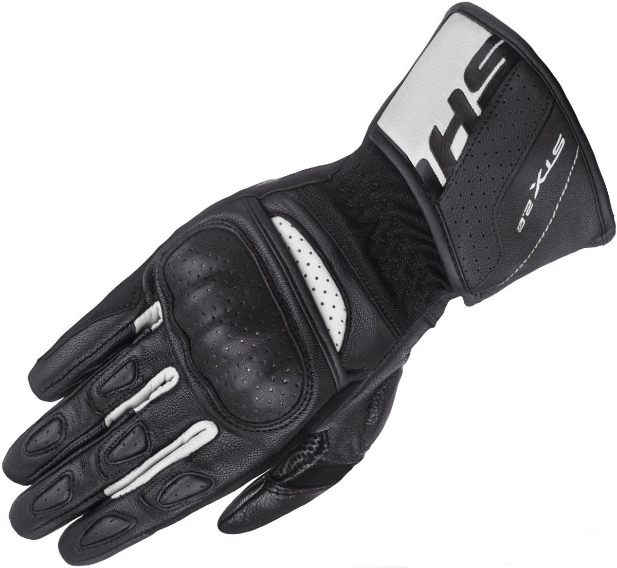 SHIMA STX 2.0 Perforated Zwart Wit Handschoenen - Handschoen