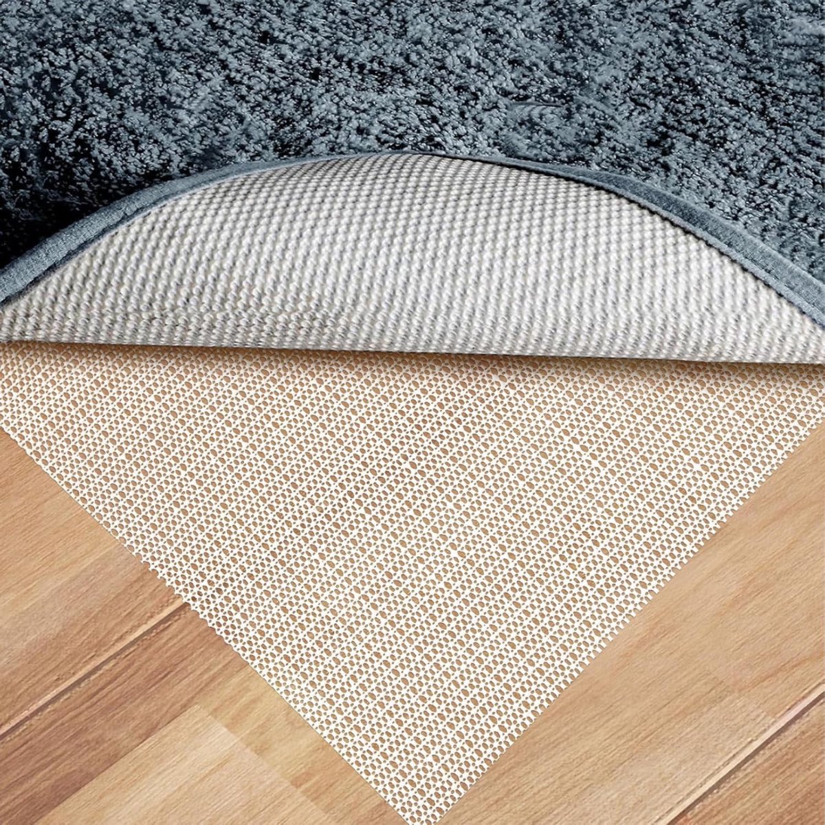 HEZIVO® Antislip Ondertapijt - Antislipmat Tapijt - Onderkleed - Gripmat Vloerkleed - 200 x 200 cm