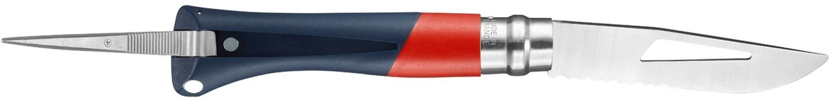 Opinel Zakmes N°09 Ocean - rvs/Polyamide - Rood
