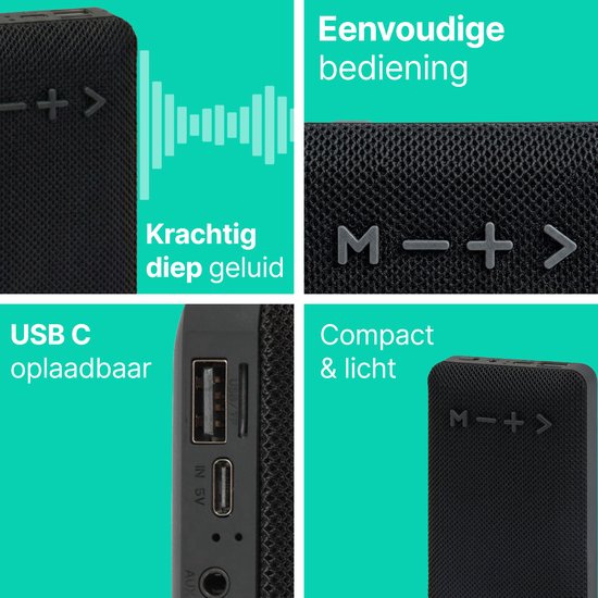 MyTech - Speaker - Krachtig geluid - Bluetooth van MyTech — afbeelding 2