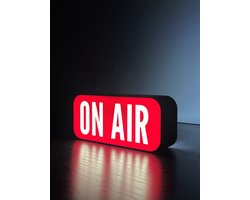 ON AIR Desk Sign | Studio & Streaming Decor