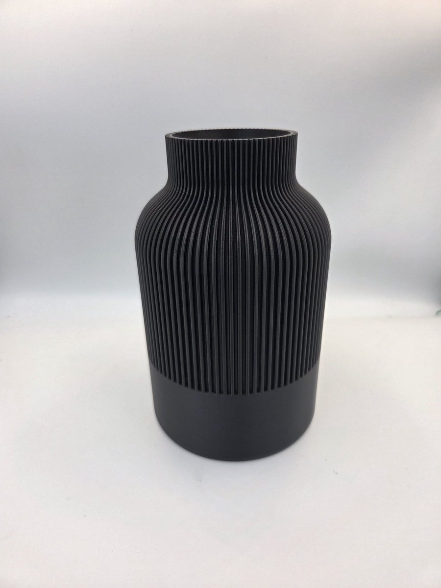 Vaas - 3D - 22cm - Zwart 10101