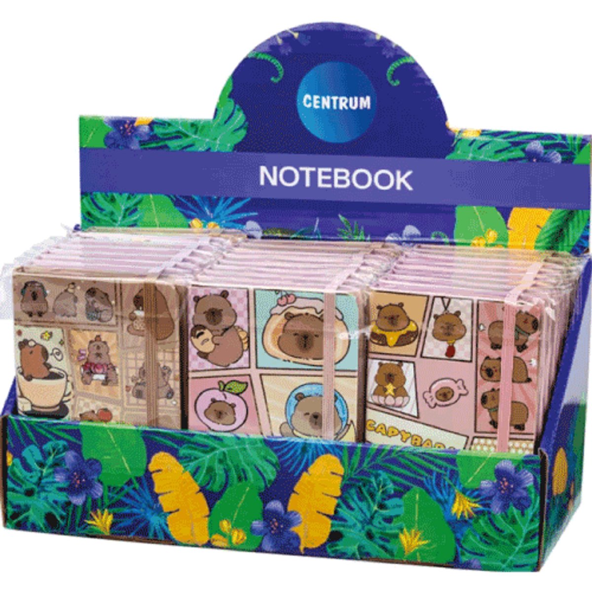 Centrum notitieboek Capybara A6 (Per stuk)