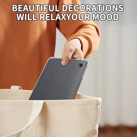 Transparante TPU hoes Geschikt voor Kobo Libra Colour N428 (2024) - flexibel - krasbestendig - dagelijkse bescherming — afbeelding 2