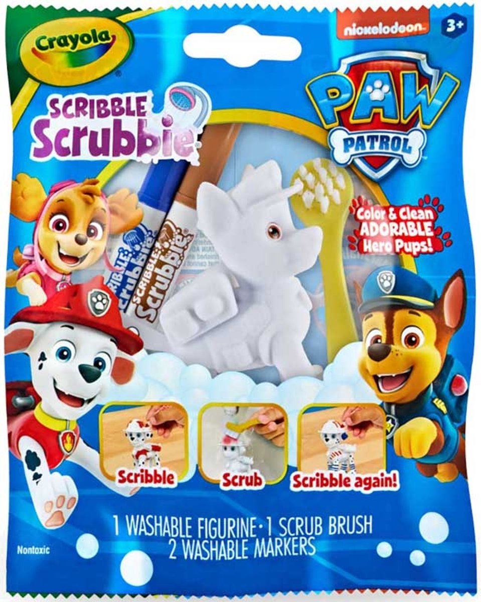 Crayola Washimals Paw Patrol - Creatief Speelgoed Multicolor.