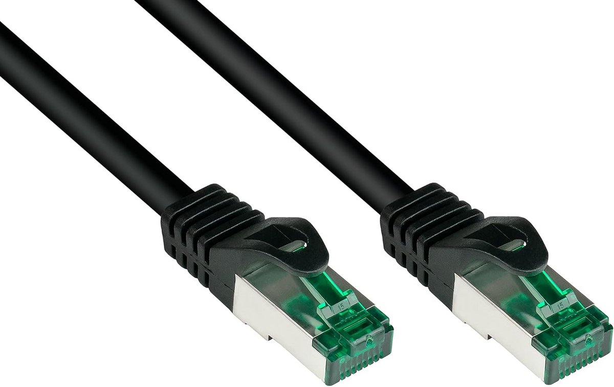 Outdoor Netwerkkabel 50m Cat.6A S/FTP IP66 Weerbestendig met Vergrendelbeveiliging