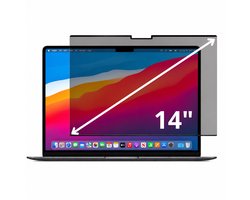 Mastersøn Macbook Pro 14 inch Privacy Screenprotector - 14.2 inch Scherm - Filter