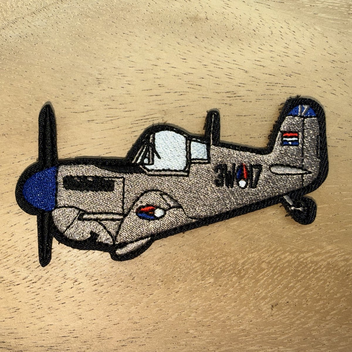 Cartoon Spitfire patch