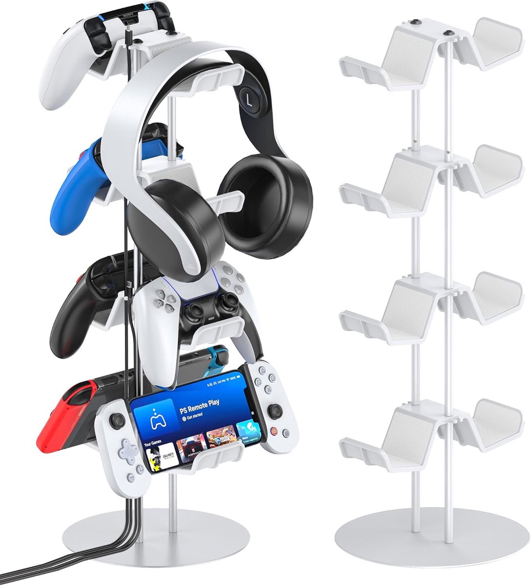 Universele Gaming Headset en Controller Stand met Kabelbeheer