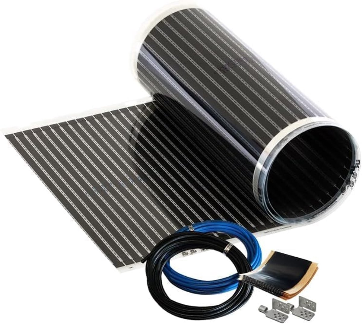 Infrarood Verwarmingsfolie 430W/m² - Dunne Rolbaar Paneel voor Binnen en Buiten (50 cm Breed)