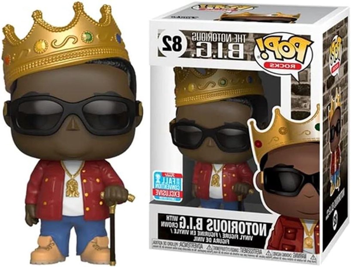 Muziek Figuur - Iconische Rapper - Verzamelen Muziek - Limited Edition - 10 cm Hoog - Zwart