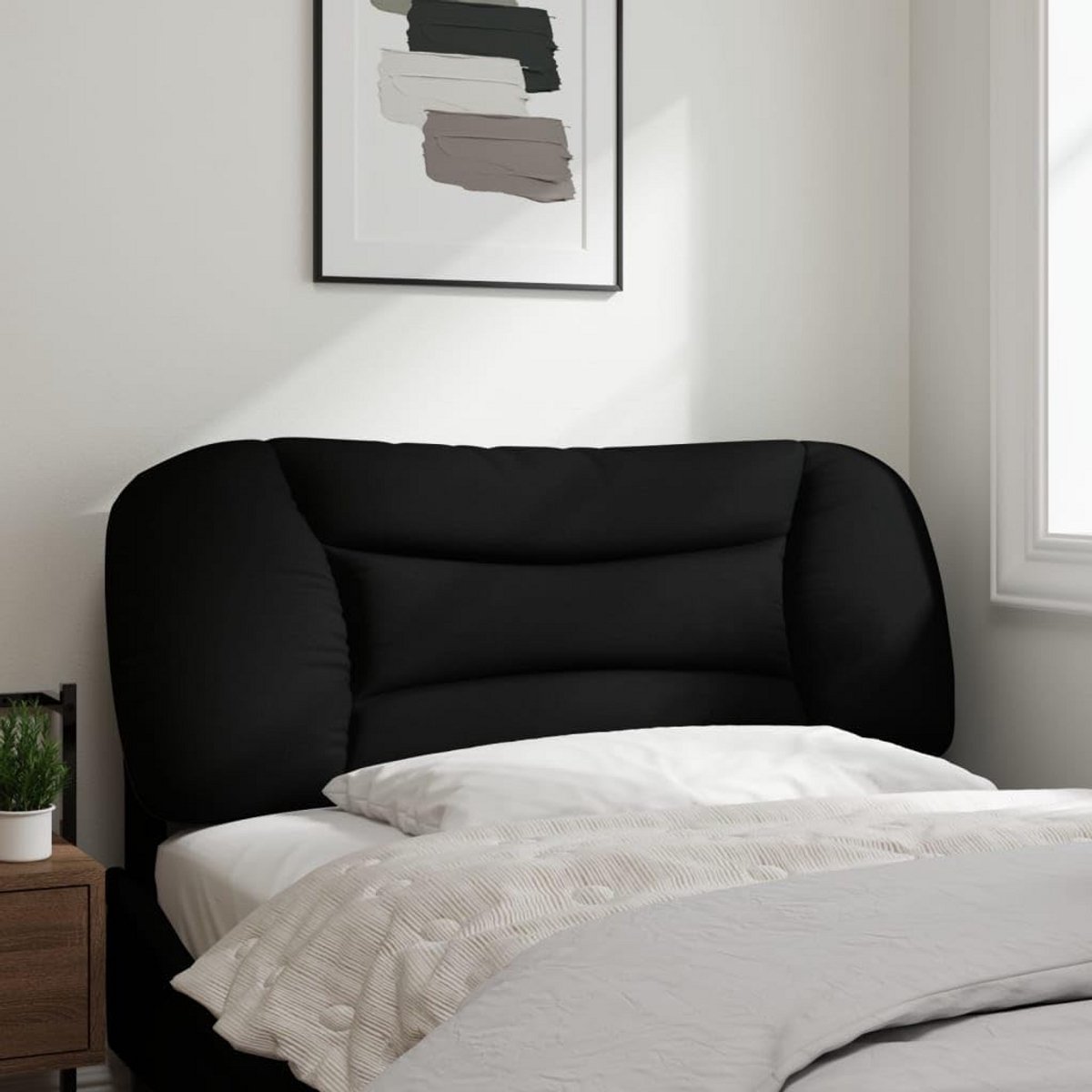 Groot rugkussen voor bed en bank met rugleuning voor comfortabel lezen en tv kijken - 100 cm