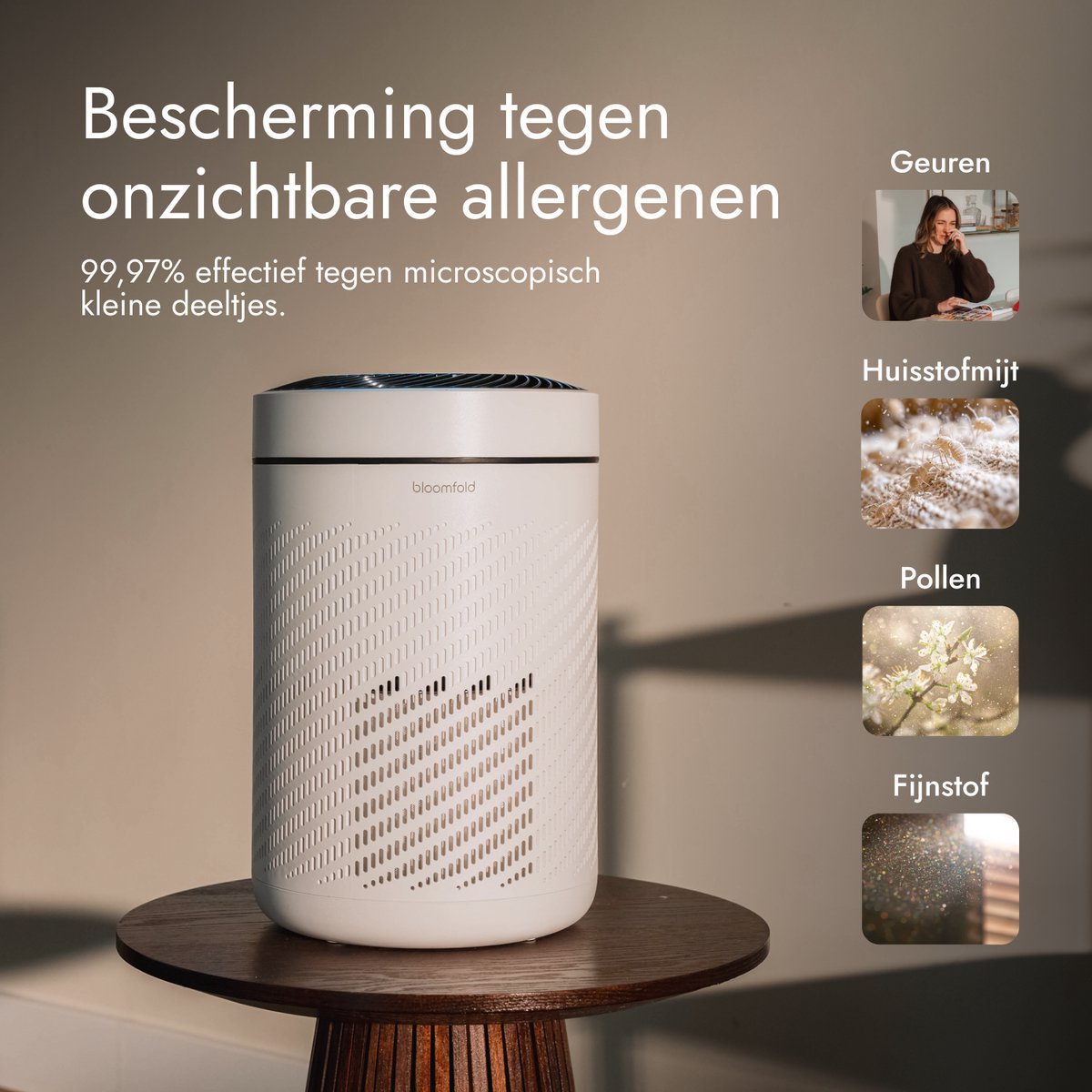 Bloomfold Luchtreiniger Whisper - Air Purifier thumbnail 6