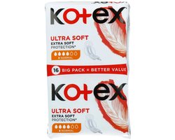 Kotex Maandverband Normal Ultra - 16 stuks