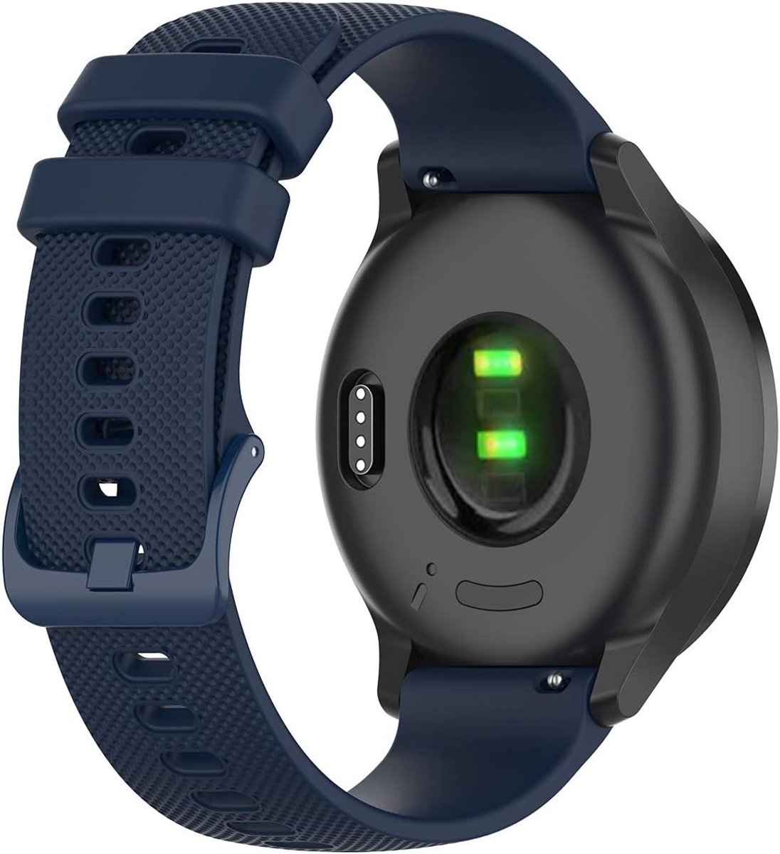 Siliconen Snelle Ontgrendelband 20mm voor Garmin Venu 2, Vivomove 3 en Sport Stijl - Duurzaam, Comfortabel en Verstelbaar