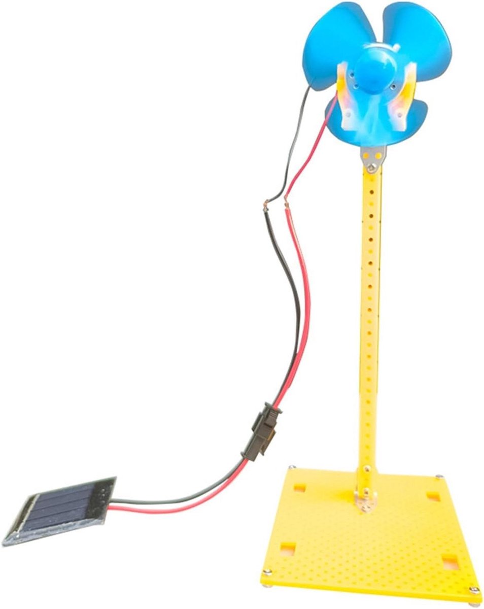 Windturbine Generator Kit - Energie Opwekker - Doe-het-zelf Energie - 0-20V Spanningsbereik - 60mm Bladen - Zoals Afgebeeld