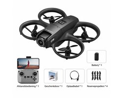 Pelor D16 Drone met Camera – 8K Camera en Dubbele Lens – GPS Navigatie en Obstakelvermijding – WiFi FPV – Opvouwbaar Model – Zwart