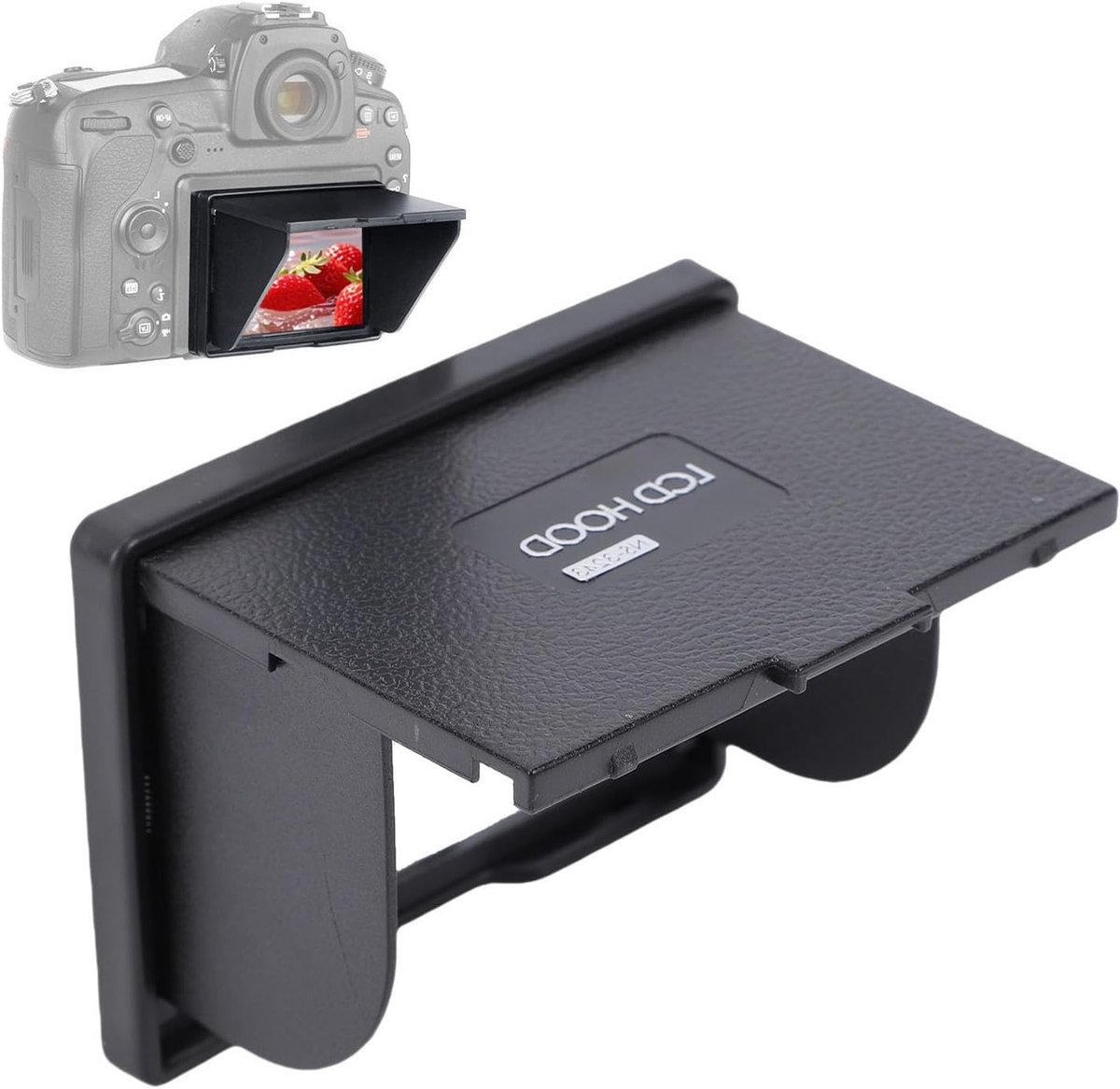 Camera LCD Cap 3.2 Inch 4:3 Magnetische Schermzonwering met Anti-Glare Lichtblokkering, Geschikt voor D850 D750 A7 Series 5D2 en Meer