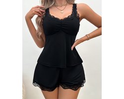 Comfortabele Pyjama Set - Dames Pyjama Set 2-delig - Maat L - Sexy Nachtkleding - Slaapset - Dames